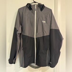 Men’s outdoor research Furio rain coat size Small sample